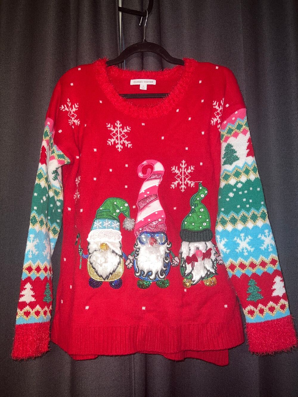 Ugly Christmas Sweater Xmas Size Medium